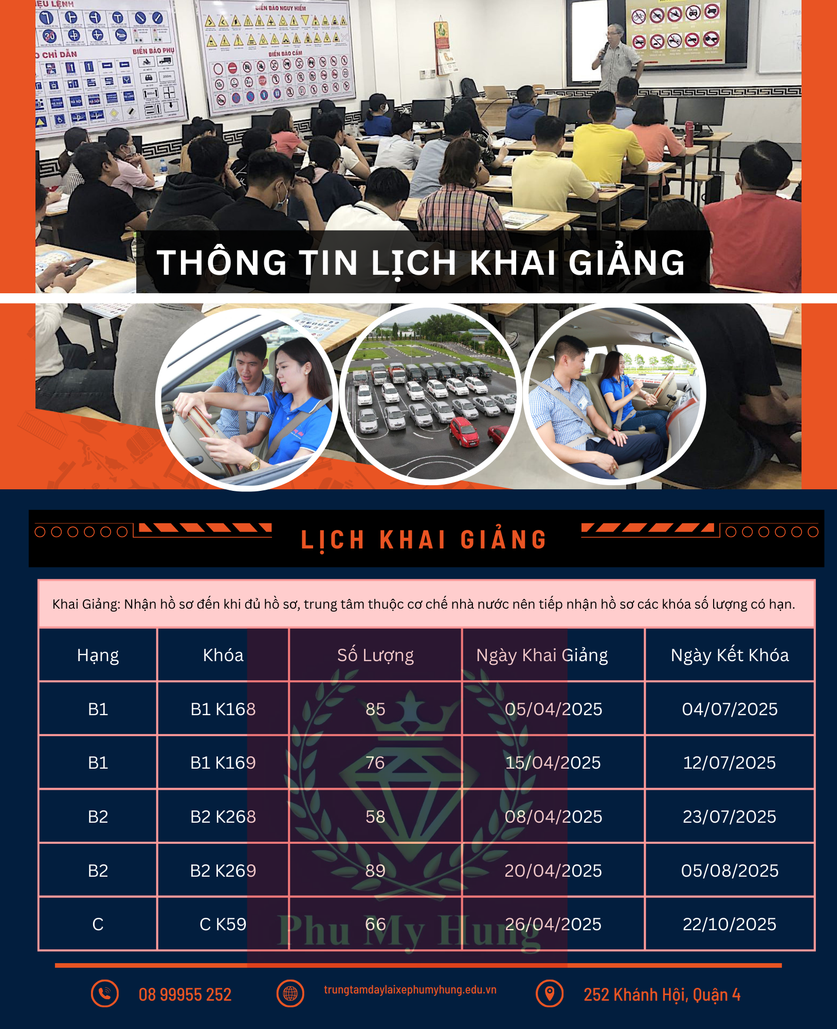 Trung Tâm GDNN Lái Xe Phú Mỹ Hưng | Uy Tín - Chất Lượng